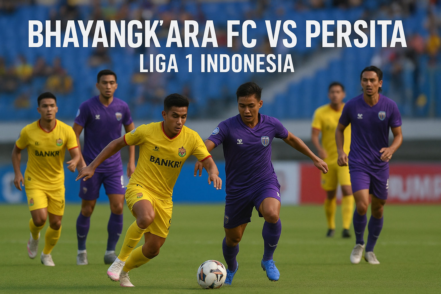 Nikmati Streaming Langsung Nonton Bhayangkara FC vs Persita Hari Ini Pukul 15.30 WIB Hanya di Jalalive